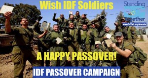 HAPPY PASSOVER IDF