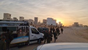 Sunrise with the IDF