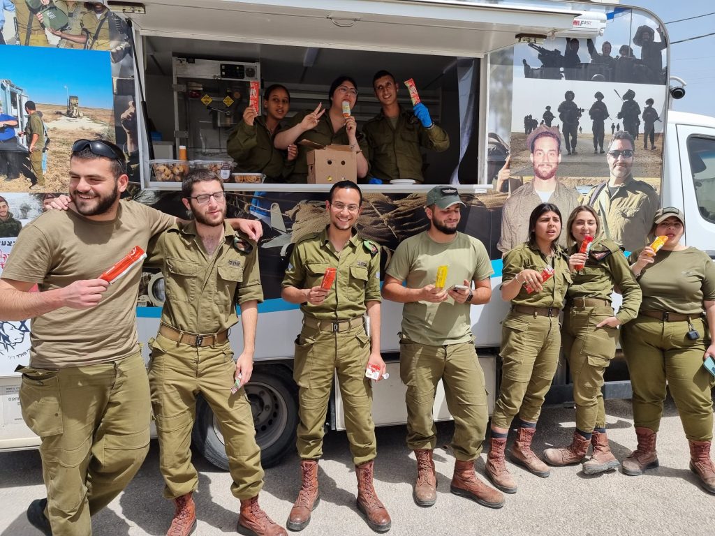Ice pops for IDF