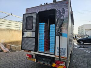 loading up the truck