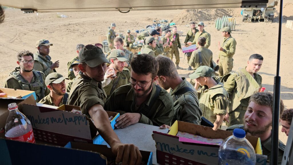 Standing Together is serving loads of IDF soldiers