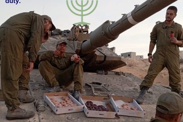 Hanukkah Letter and Treats for IDF Soldiers