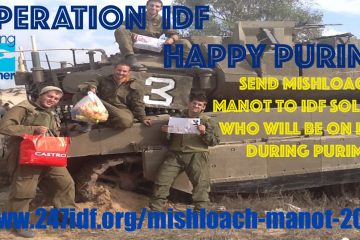 Saying Thank You To IDF Soldiers