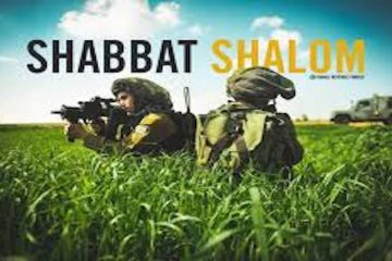 Wish IDF Soldiers A Shabbat Shalom